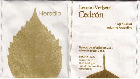 Heredia Lemon Verbena