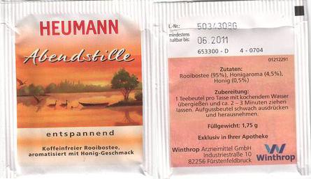 Heumann 01212291 Abendstille