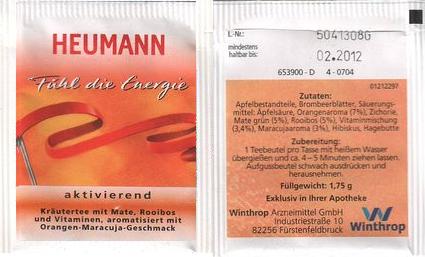 Heumann 01212297 Fuhl Die Energie