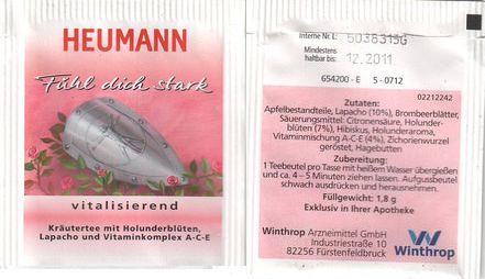 Heumann 02212242 Fuhl Dich Stark Vitalisierend