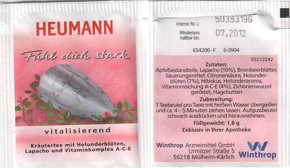 Heumann 03212242 Fuhl Dich Stark