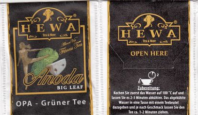 Hewa Anoda Big Leaf Opa Grüner Tee