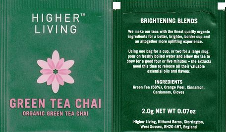 Higher Living Green Tea Chai