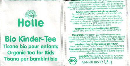 Holle Bio Kinder Tee