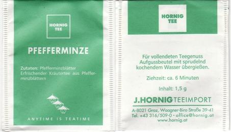 Hornig Tee Pfefferminze