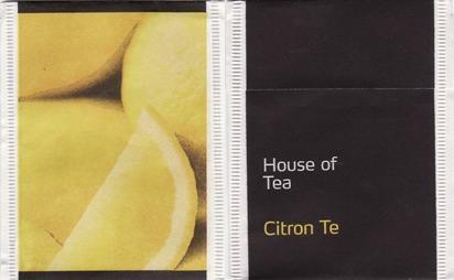 House of Tea Citron Té