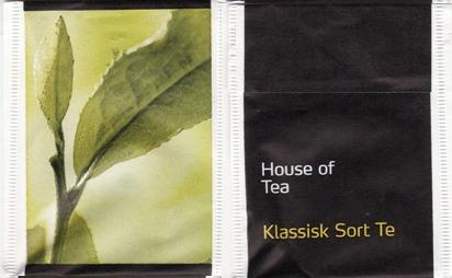 House of Tea Klassisk Sort Té