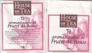 House of Tea Té Aromatizzato Al Frutti Di Bosco