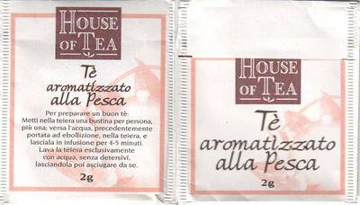 House of Tea Té Aromatizzato Alla Pesca