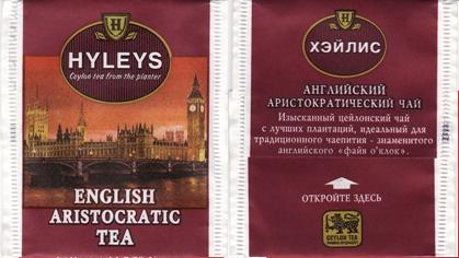 Hyleys Englisharistocratic