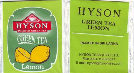 Hyson 04 Green Tea Lemon