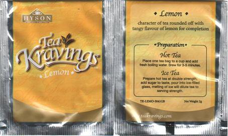 Hyson Tea Kravings Lemon