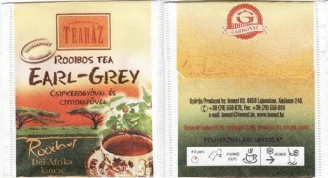 Gárdonyi Teaház Rooibos Earl Grey