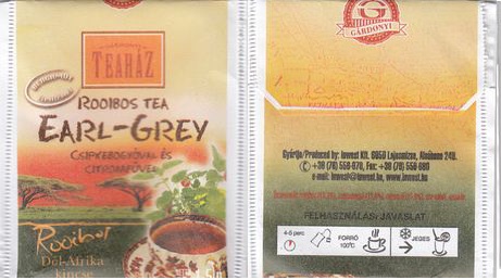 Gárdonyi Teaház Rooibos Tea Earl Grey