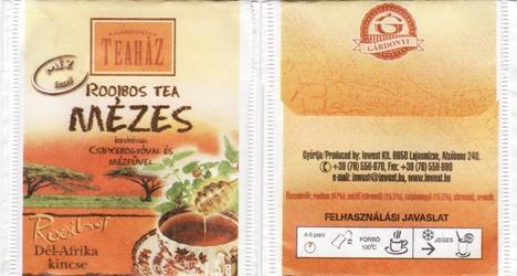 Gárdonyi Teaház Rooibos Tea Mezes