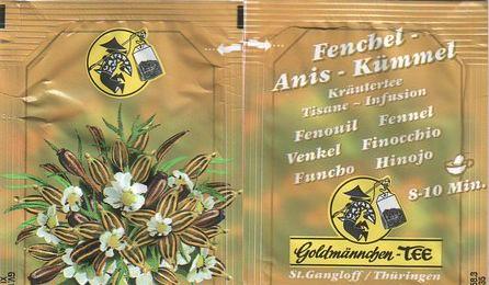 Goldmännchen Tee Fenchel Anis Kümmel