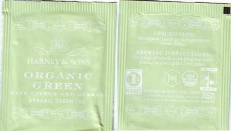 Harney & Sons Organic Green