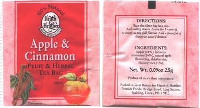 Heath & Heather Apple Cinnamon 2