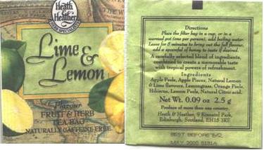 Heath & Heather Lime Lemon 1