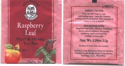 Heath & Heather Raspberry Leaf 2