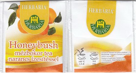 Herbaria 10 Honeybush Mezbokor Tea Narancs Izesitessel