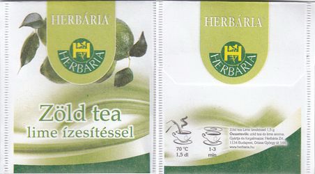 Herbaria Zold Tea Lime Izesitessel 2