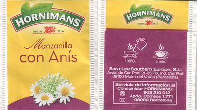 Hornimans 10 002 400 Manzanilla Con Anis