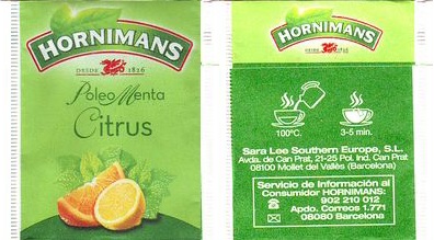 Hornimans 10 004 662 Poleo Menta Citrus