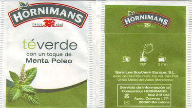 Hornimans 313 5115 Té Verde Con Un Toque De Poleo Menta