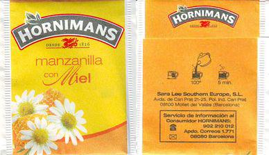 Hornimans 313 5125 Manzanilla Con Miel