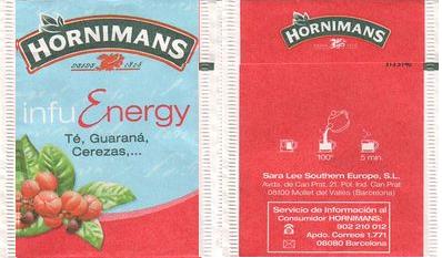 Hornimans 313 5140 Infu Energy Té Guarana Cerezas