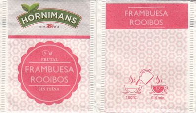 Hornimans Tea 10 008 445 Frambuesa Rooibos