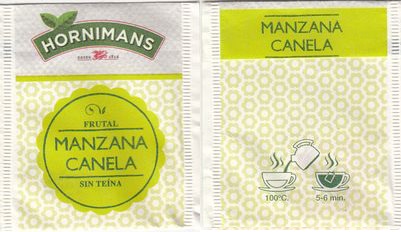 Hornimans Tea 10 008 446 Manzana Canela