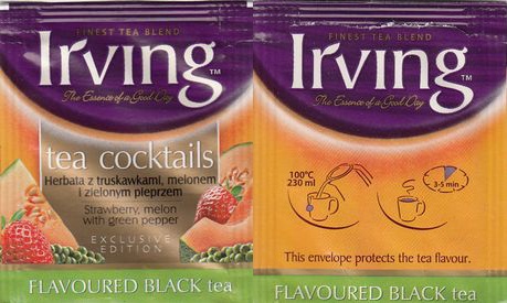 Irving Tea Cocktails Herbata Z Truskawkami Melonem I Zielonym Pieprzem