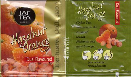 JAF Tea 03 Dual Flavoured Hazelnut Orange