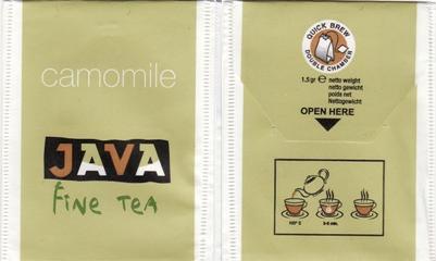 Java Fine Tea Camomile