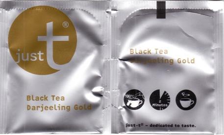 Just T 01 Black Tea Darjeeling Gold