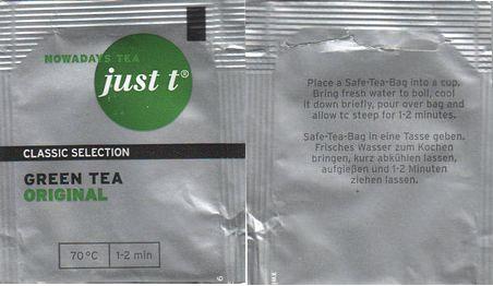 Just T 02 Green Tea Original