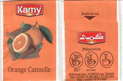 Kamy Tunis Orange Cannelle