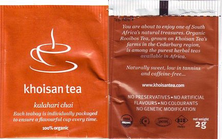 Khoisan Tea Kalahari Chai