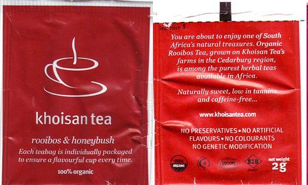 Khoisan Tea Rooibos & Honeybush