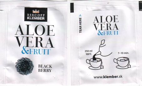 Klember Aloe Vera & Fruit Black Berry