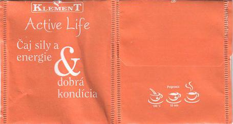 Klement Active Life Čaj Sily a Energie & Dobra Kondicia