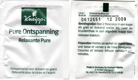 Kneipp Pure Ontspanning