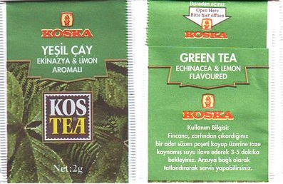 Koska Yesil Cay Ekinazya & Limon Aromali