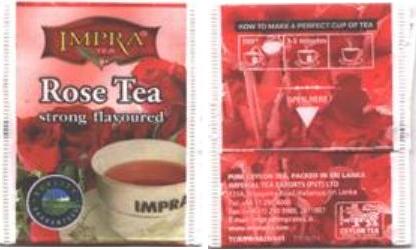 Impra DE0024 Strong Flavour Rose Tea