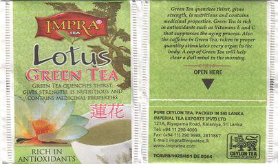 Impra DE0064 Green Tea Lotus