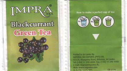 Impra DE0174 Blackcurrant Green Tea