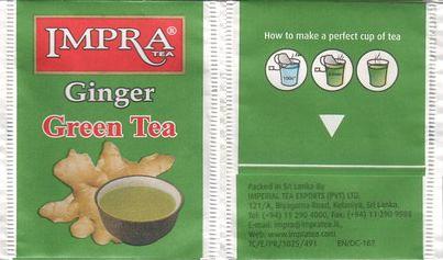 Impra ENDC167 Ginger Green Tea