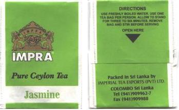 Impra Pure Ceylon Tea Jasmine